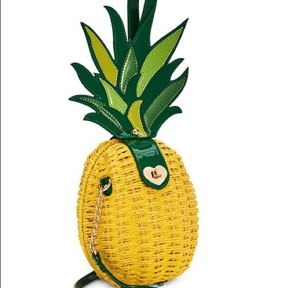Betsey Johnson Handbags - ISO——  Betsey Johnson Pineapple crossbody
